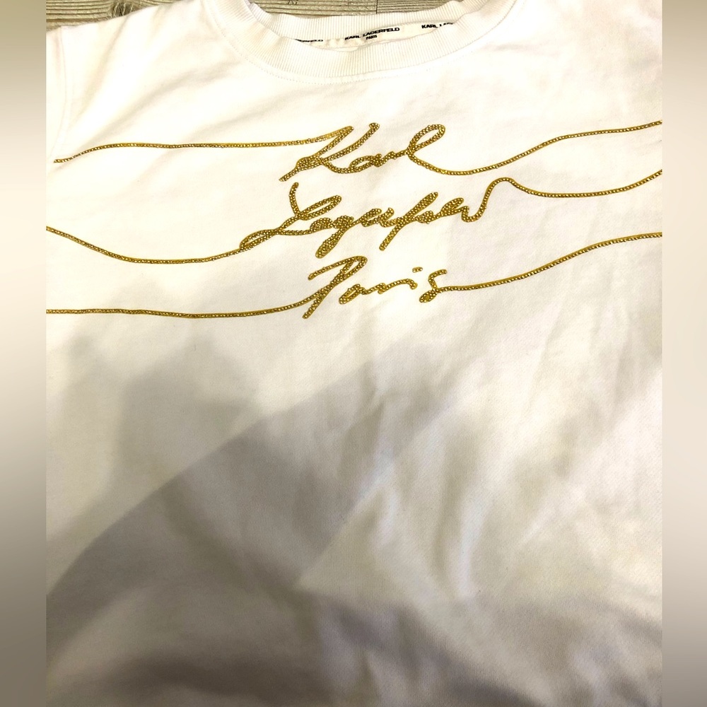 Karl Lagerfeld Paris Sweat Shirt Sz XL